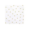 20 x Napkins White with Gold Hearts Wedding Birthday Anniversary