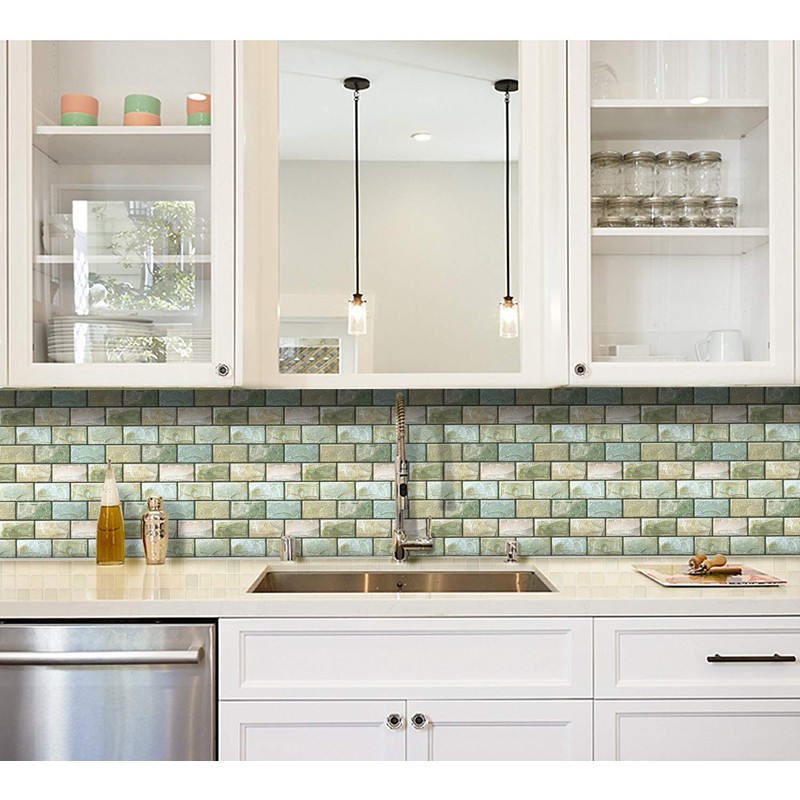 Joqixon Peel and Stick Backsplash for Kitchen, Peel and Stick
