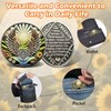 Leafence Recovery and Resilience Commemorative Sobriety Coin Recovery Addiction and