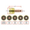 SÜA - Large Diameter Gas Lens Collet Body for TIG