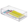 InterDesign iDesign Clarity Plastic Drawer Organizer for Vanity, Countertop, Bathroom,