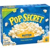 Pop Secret Butter Natural Flavor Popcorn, 3.2 Oz, 6 Ct