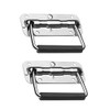 LATRAT Box Handle, Folding Spring Ring Made of 304 Stainless