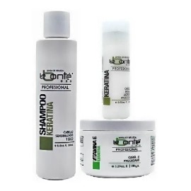 Kit Labonte Shampoo De Keratina+vitamina E+keratina