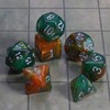 CiaraQ DND Polyhedral Dice Set with Dice Bag for Dungeons