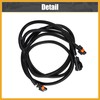 Partuto Fog Light Wiring Harness Kit 56045501AC for Dodge for