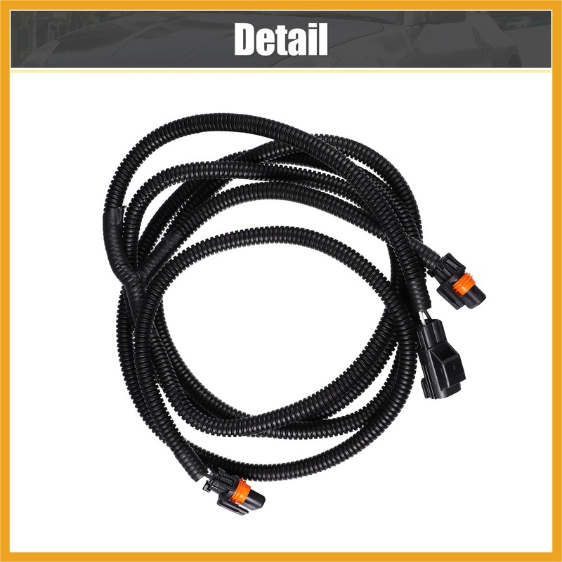 Partuto Fog Light Wiring Harness Kit 56045501AC for Dodge for