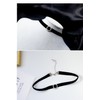 [YFFSFDC] チョーカー ネックレス黒 3点セット シンプルおしゃれ メンズ レディース choker 首輪 アクセサリー