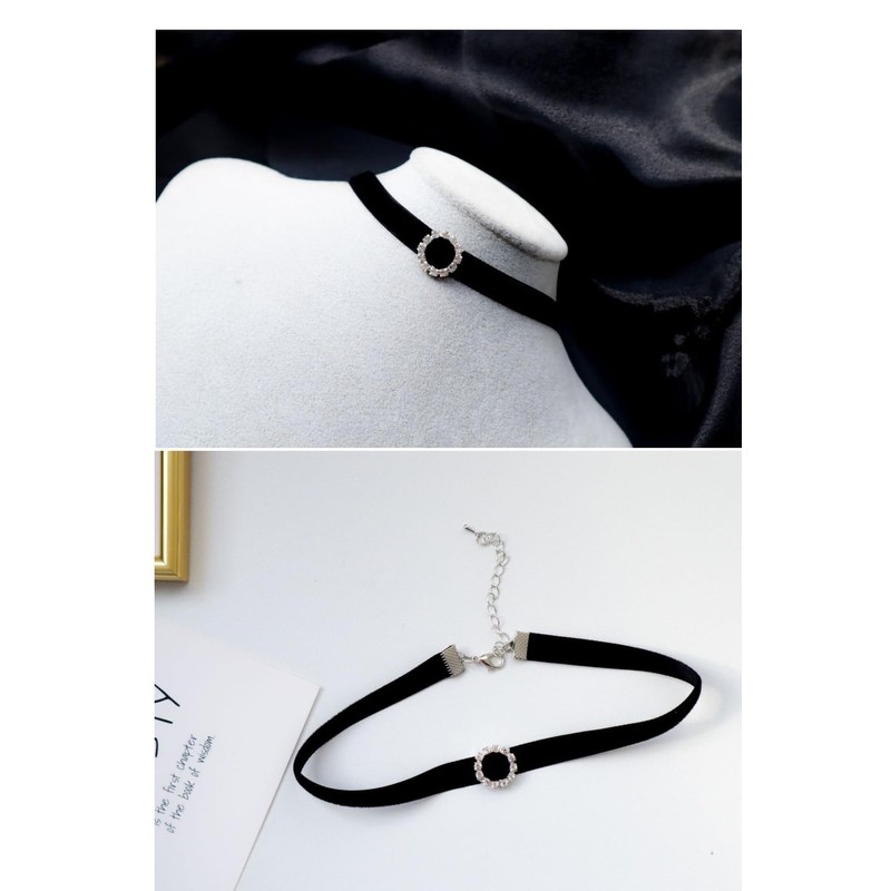 [YFFSFDC] チョーカー ネックレス黒 3点セット シンプルおしゃれ メンズ レディース choker 首輪 アクセサリー