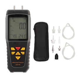 Differential Pressure Gauge LED Backlit Display Handheld Digital Gas Pressure Tester Differential Manometer