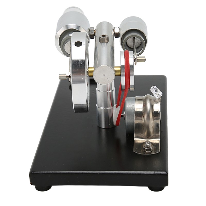 Hot Air Stirling Engine Easy Operation Low Noise Stable Wooden