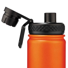 Insulated Water Bottle, Stainless Steel, Dual Cap Opening, 25 oz, Ergodyne Chill Its 5152