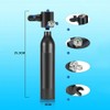 DENESTUS Mini Scuba Diving Tank Equipment, Pressure& Corrosion Resistant Material