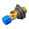 Lychee Light Concealed Cistern Angle Stop Valve, 3/8 Inch, Compatible