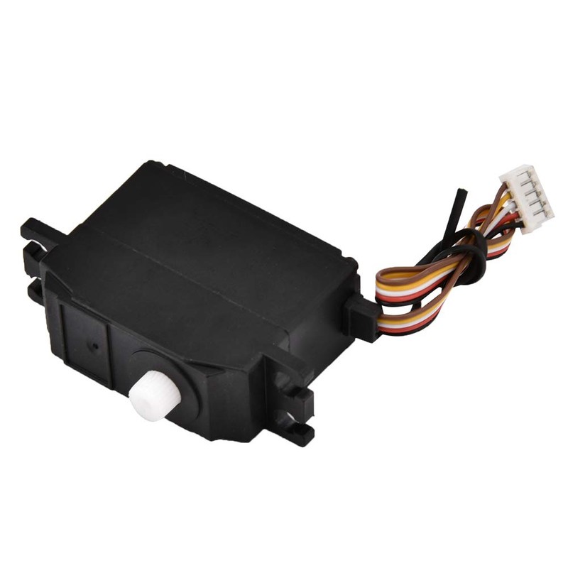 equlup RC 5 Wire Servo, Servo Steering Engine Accessory High