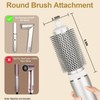 ZEPHBLOW Round Volumizing Brush Attachment for Shark FlexStyle HD430/HD435/HD440, Round