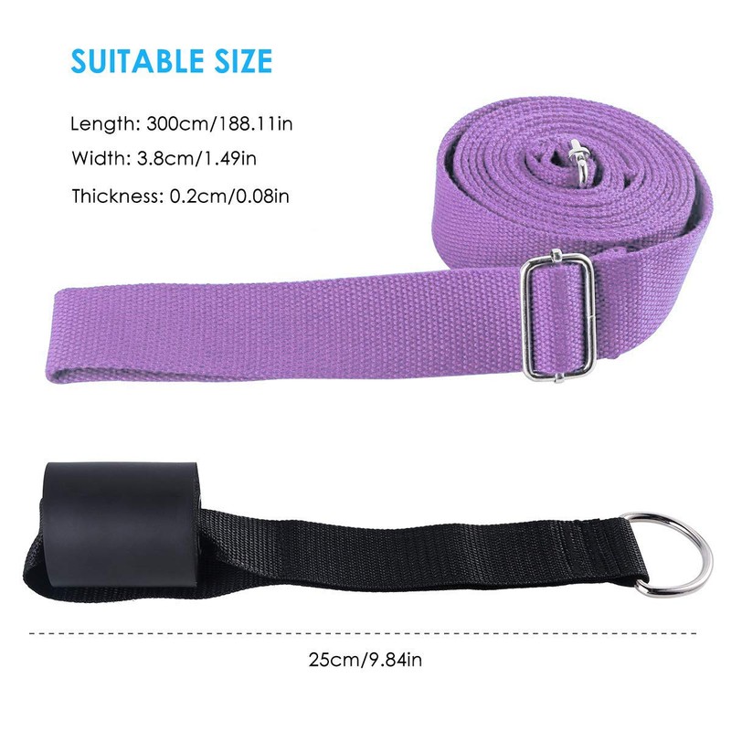 KimDaro Leg Stretcher, Door Flexibility & Stretching Leg Strap -