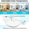 libtit 12 inch Flush Mount LED Ceiling Light Fixture, 3000K