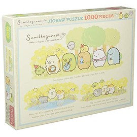 Ensky Sumikko Gurashi 1,000 T-Piece Jigsaw Puzzle, Everyone's Sanpo (20.1 x 29.9 inches (51 x 73.5 cm)