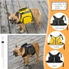 LAROTSUBA Dog Harness Backpack,Dog Backpack,Dog Hiking Backpack with Side Pockets