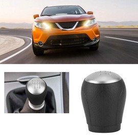 AMONIDA Manija de Cambio de Marchas de 6 Velocidades, Perilla de Cambio de Marchas Universal para Automóvil Palanca de Manija de Palanca de Cambios, r0snoikce5