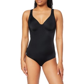 Sassa Women's Body doppelt vorgeformt 00903 Full Cup Plain Shaping Bodysuit, Black (Schwarz 00500), 38B (Manufacturer size:85B)