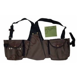 RIDING GEARS Falconry Cordura Vest, Hawking vest, Hunting Vest, Jungle vest, Wild Vest (L,XL,XXL) Brown Vest (M)