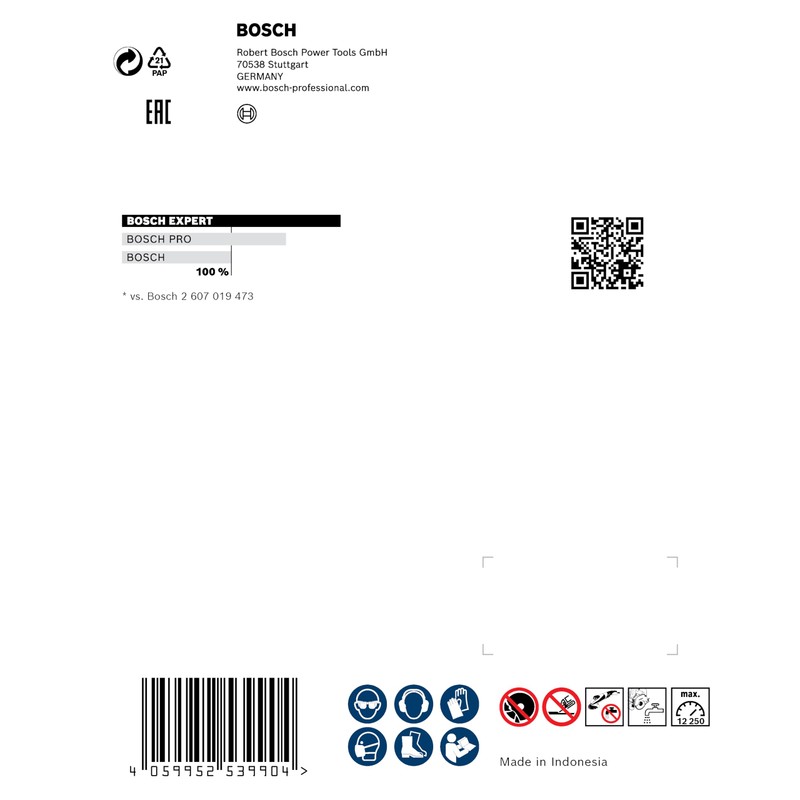 Bosch Professional 1 x Expert HardCeramic Diamond Cutting Discs (for