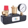 AQUA HEATING Safety Group with Insulation Hot Water Tank, 1