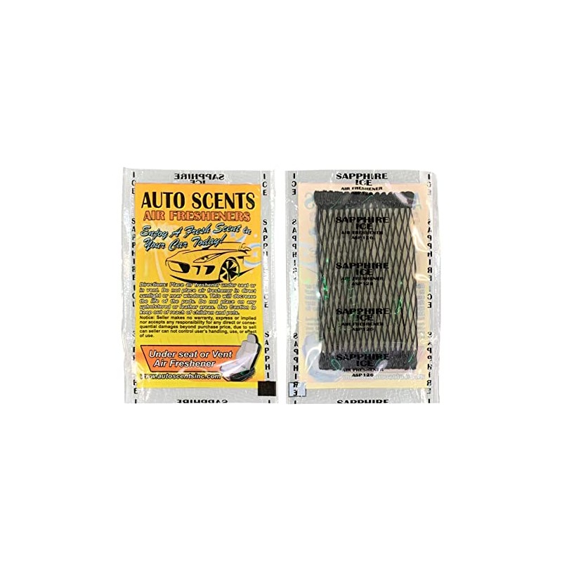Individually Wrapped - Professional Car Air Freshener Pads - Remove