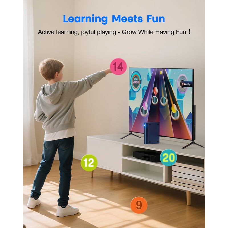 MetFut AR Motion Gaming Console for Kids: Learning & Active