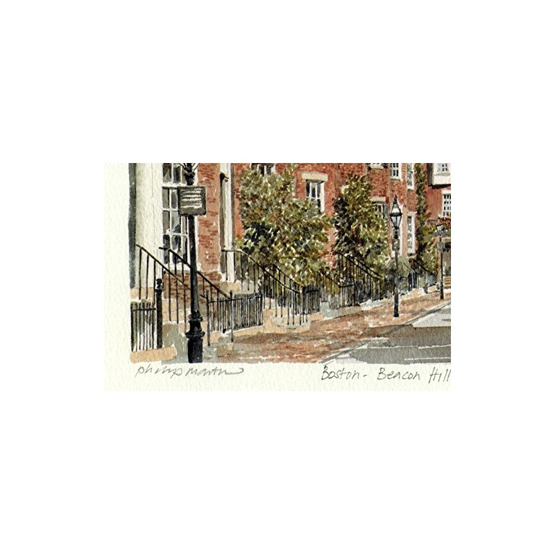 GDF Galleries Beacon Hill in Boston Limited Edition Print by