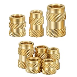 M3 x 5 x 6 mm, Pack of 100 Threaded Insert Knurled Nut Insert Heat Set Insert 3D Printer