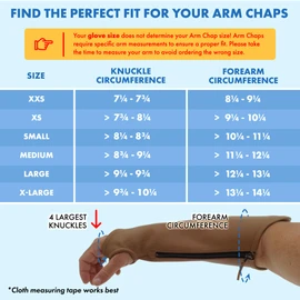 Arm Chaps Extended Elbow Leather Arm Guard - Arm Sleeve Protectors for Thin Skin and Bruising, Scratches & Cuts - Protective Arm Sleeve for Any Age- Left & Right Form-Fitting - Brown(1Pair/XX-Small).