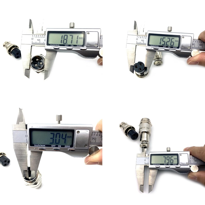 GX20 Aviation Connector 3 Pin, GX20 Docking Style Circular Adapter