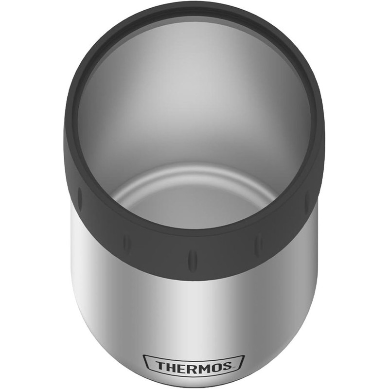 Thermos Stainless Steel Beverage Can Insulator for 12 Ounce Can,