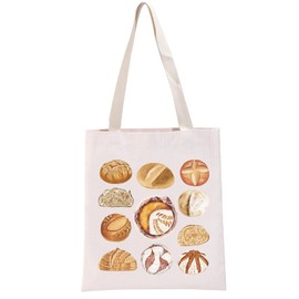 G2TUP Sourdough Lover Gift Sourdough Tote Bag Baker Handbag Bread Fans Gift Delicacy Lover Gifts for Baker (Sourdough TB)