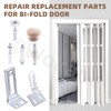 Wokape 7Pcs Bifold Door Hardware Repair Kit, Bifold Sliding Closet