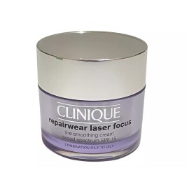 Clinique Repairwear Laser Focus Line Smoothing Cream SPF15 1.7oz NIB