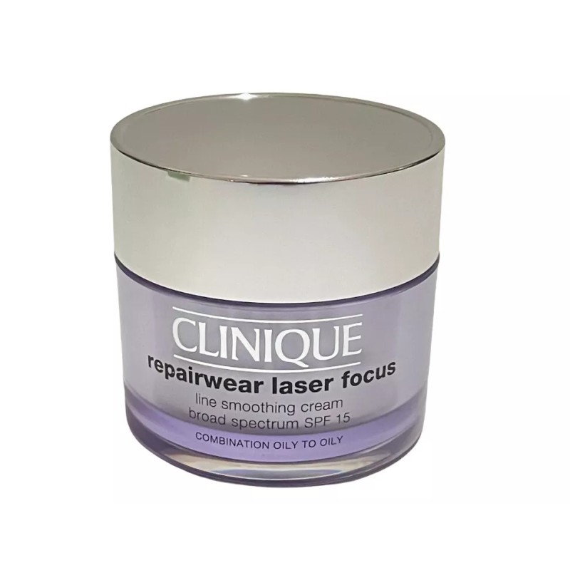 Clinique Repairwear Laser Focus Line Smoothing Cream SPF15 1.7oz NIB