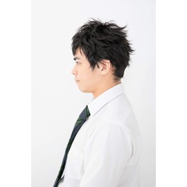 Lucan Ano the Rme Men's Wig, Cool Short, FW-M03-BL, Natural Black, Up to 23.2 inches (59 cm)