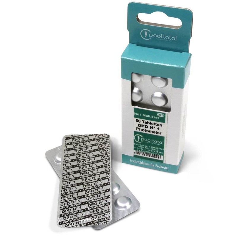 POOL Total 50 test tablets DPD 1 photometer