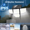 Adewalk Outdor Security Solar Light -4Pack 188 LED Solar Motion