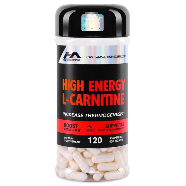 High Energy L-carnitina Rendimiento Fsico 100 Natural Human Amplifier -