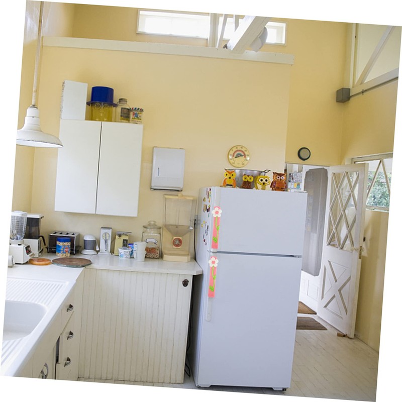 WOONEKY Protect Refrigerator Handles 2pcs Kitchen Gadget Fridge Freezer Door