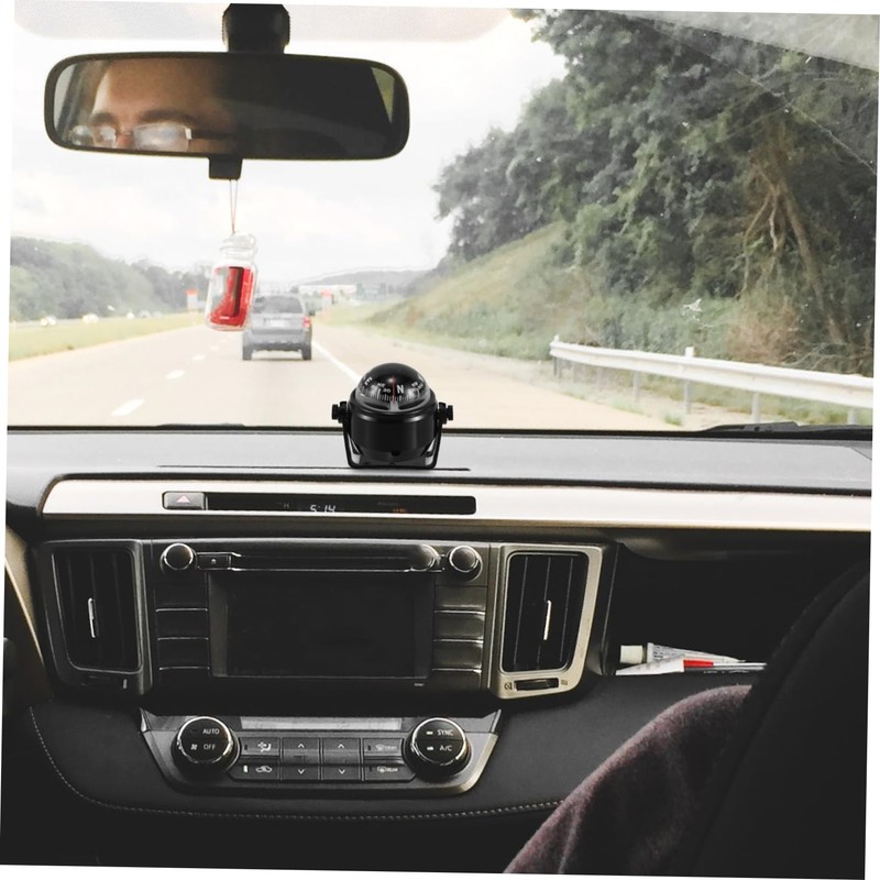 iplusmile Multi Functional Compass for Car and Navigation Sturdy Dash