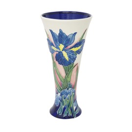 OLD TUPTON WARE IRIS VASE 8" 210X95X95 TW1298