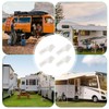 Namvo RV Drain Pipe Rain Gutter Outlet Caravan Roof Rain