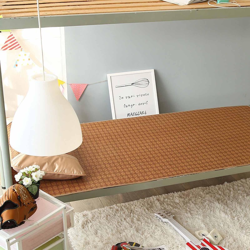 Summer Sleeping Mat, Bamboo Mattresses Rattan Mat Bed Foldable Summer