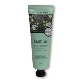 The Herb Story High Moisturizing Hand Cream Jasmine 50ml / 더허브스토리 고보습 핸드크림 자스민 50ml